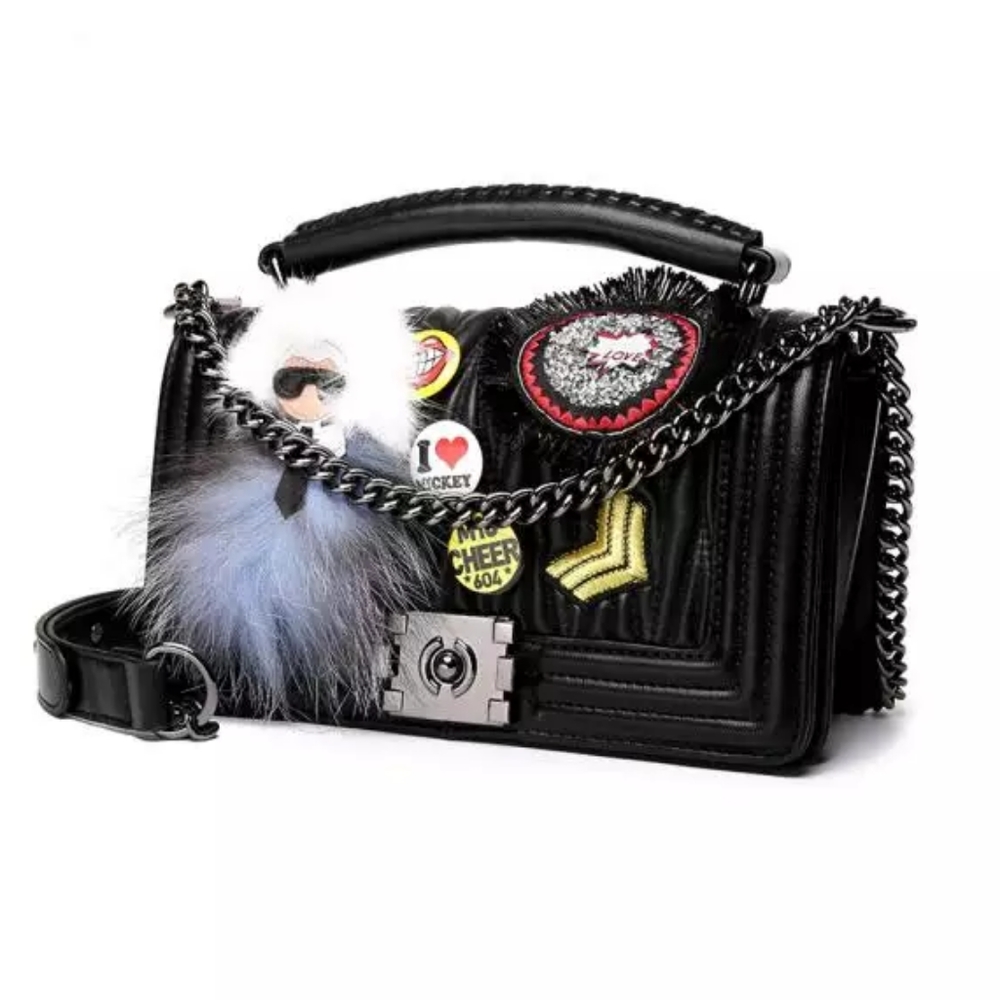Black Exquisite Fashion Handbag